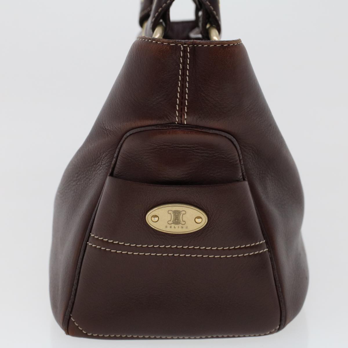 Luxury CELINE Hand Bag Leather Wine Red ep1086