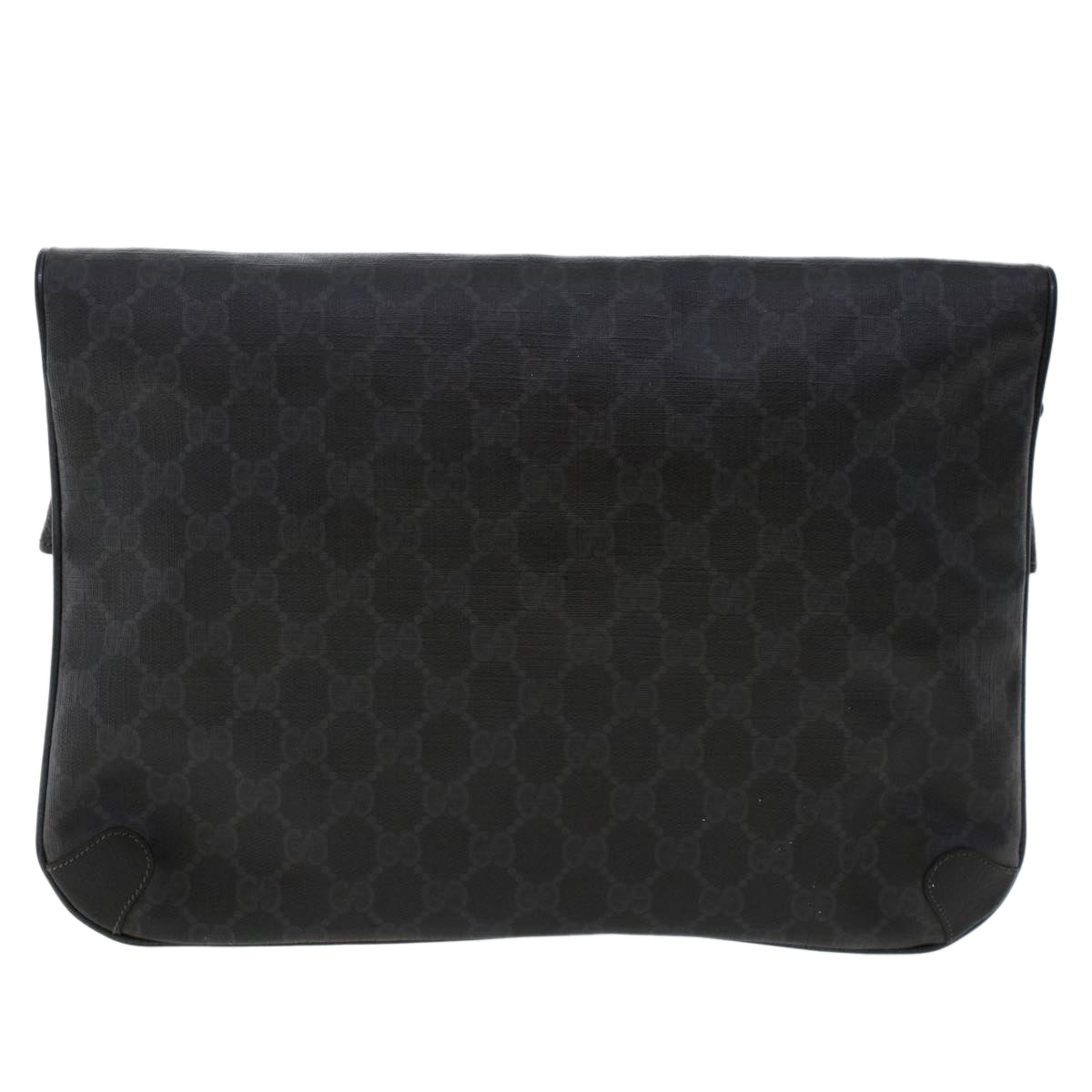 Gucci Leather Canvas Clutch