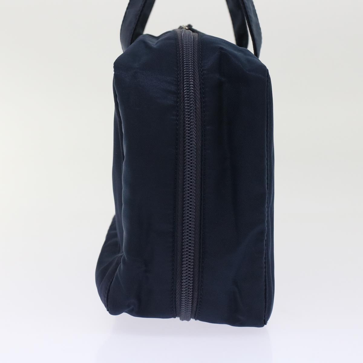 Prada Hand Bag Nylon Navy