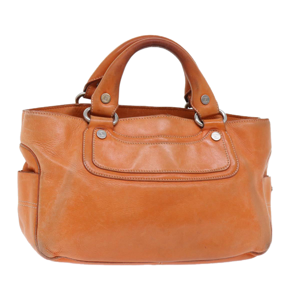 Luxury CELINE Hand Bag Leather Orange ep1358