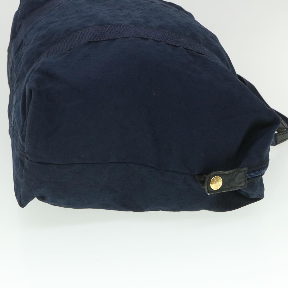 Luxury CELINE C Macadam Canvas Boston Bag Navy ep1860