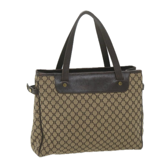 Luxury CELINE Macadam Canvas Tote Bag Beige ep2286