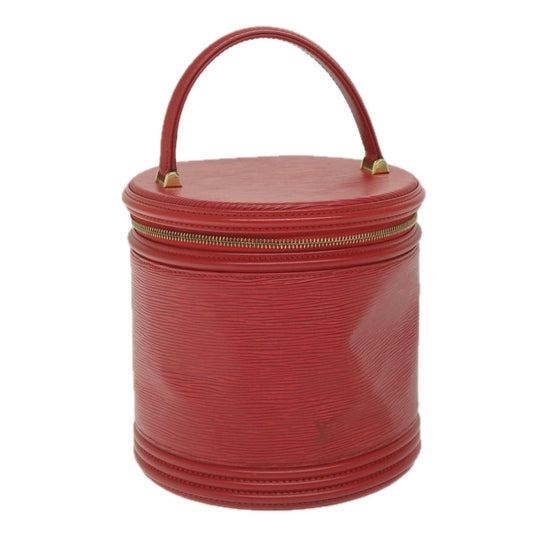 LOUIS VUITTON Epi Cannes Hand Bag Red M48037 LV Auth ep2403