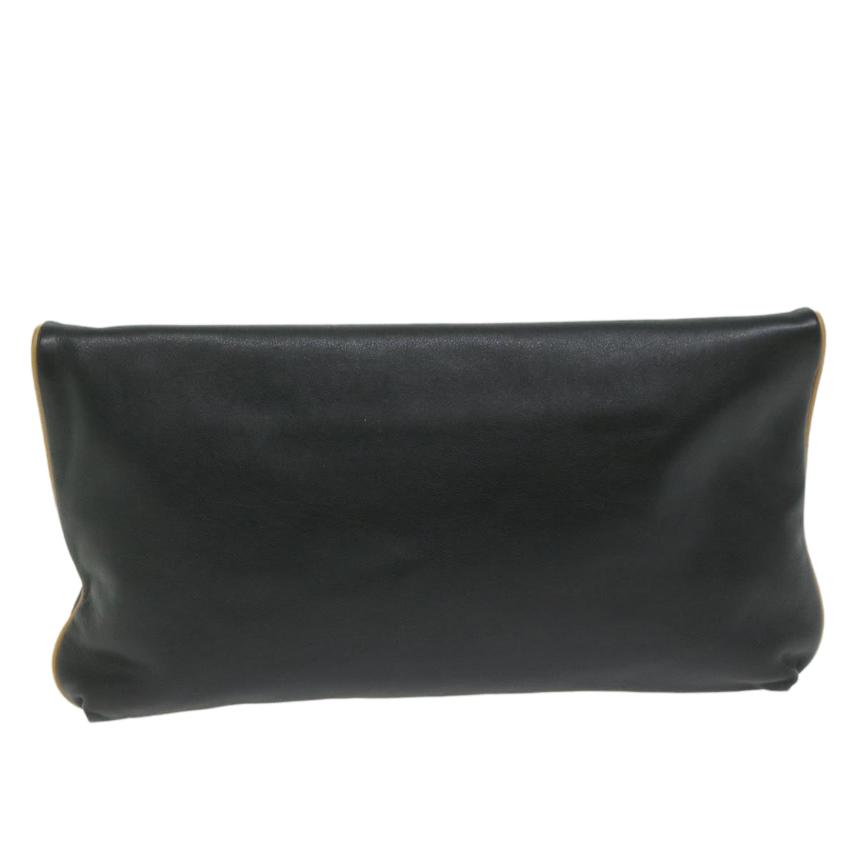 Luxury CELINE Clutch Bag Leather Black ep2747