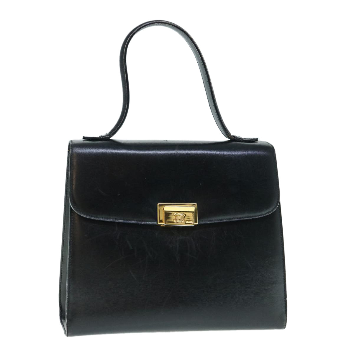Luxury CELINE Hand Bag Leather Black ep2763
