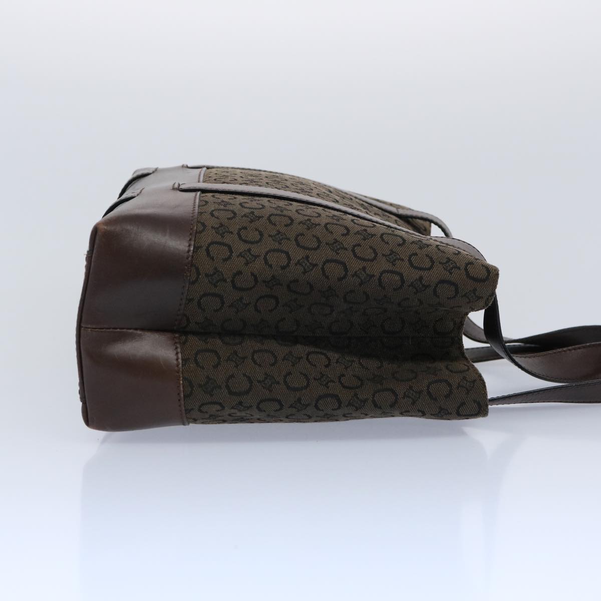 Luxury CELINE C Macadam Canvas Tote Bag Brown ep3195