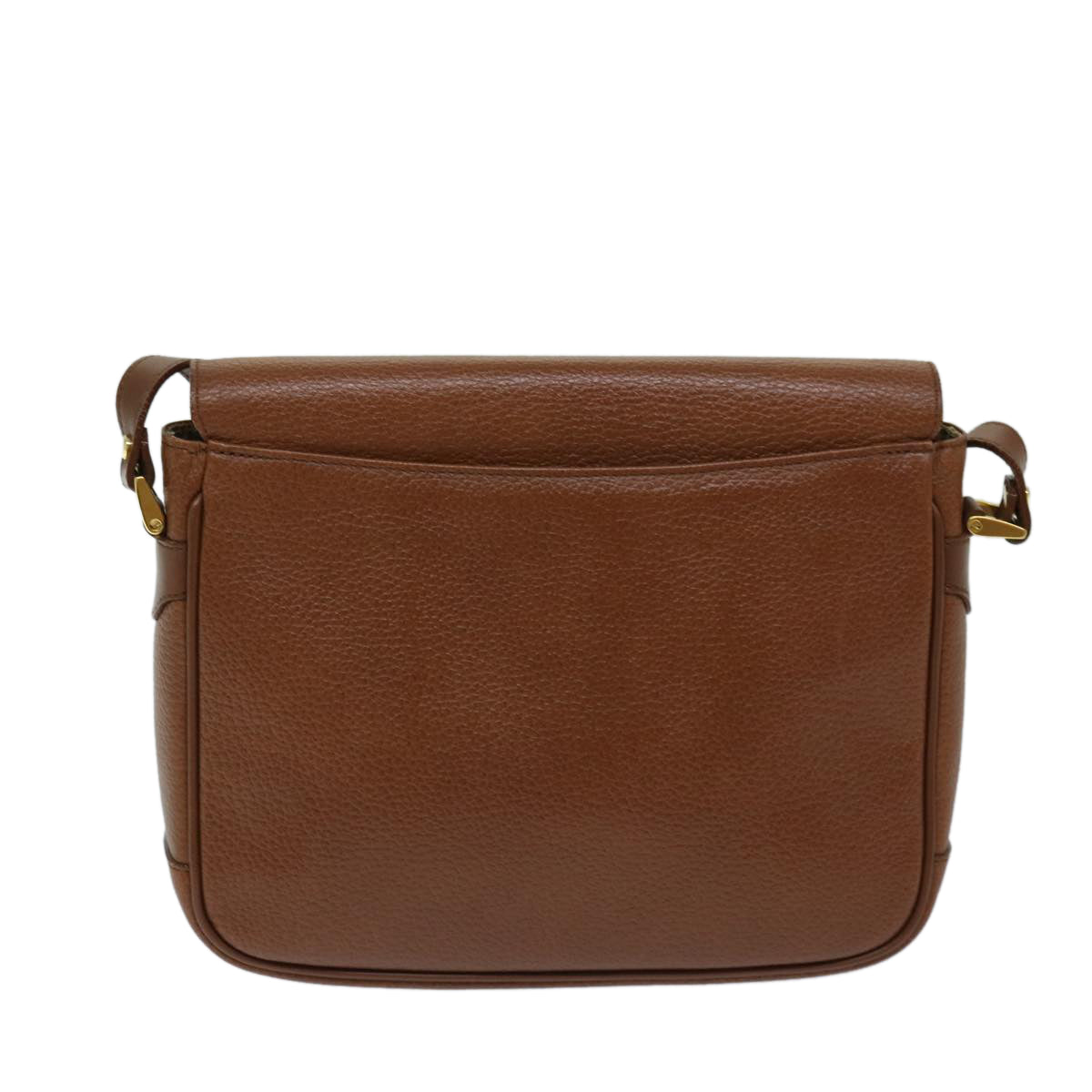 Burberry Shoulder Bag Leather Brown Auth ep3760