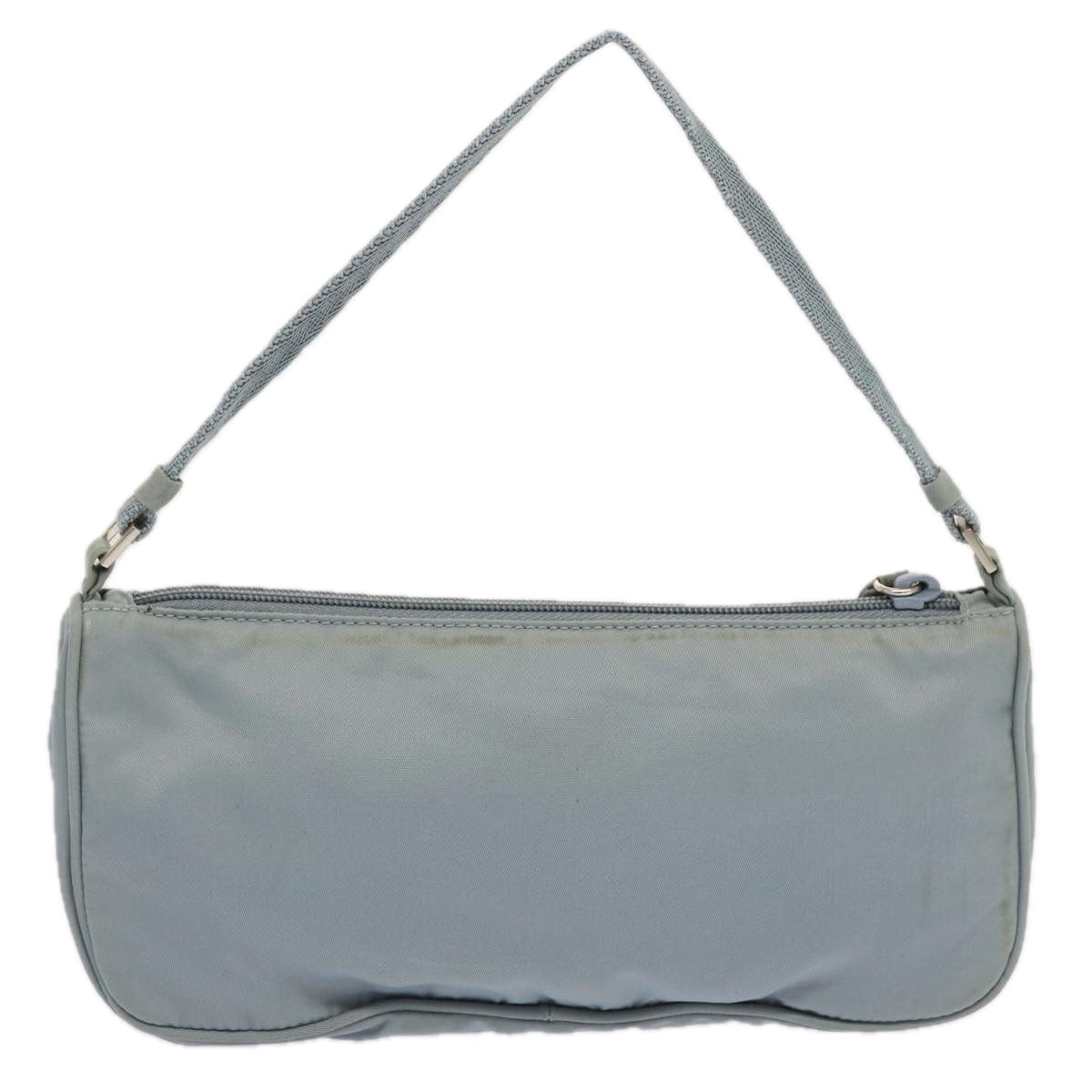 PRADA Accessory Pouch Nylon Blue Auth ep3939