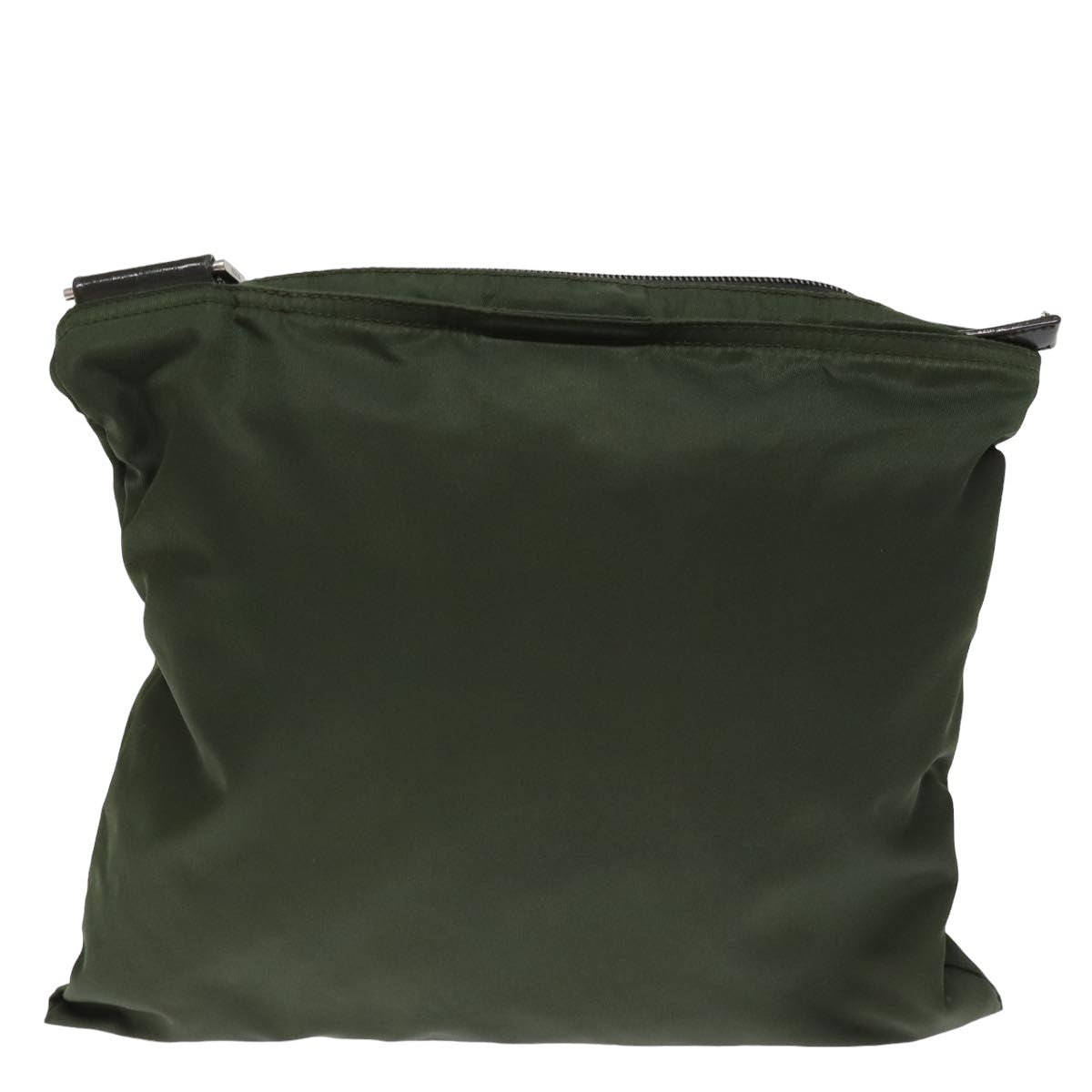 PRADA Shoulder Bag Nylon Khaki Auth ep4551