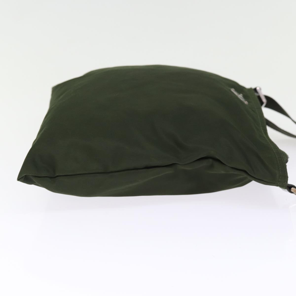 PRADA Shoulder Bag Nylon Khaki Auth ep4551