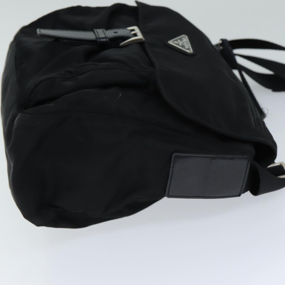 PRADA Shoulder Bag Nylon Black Auth ep4583