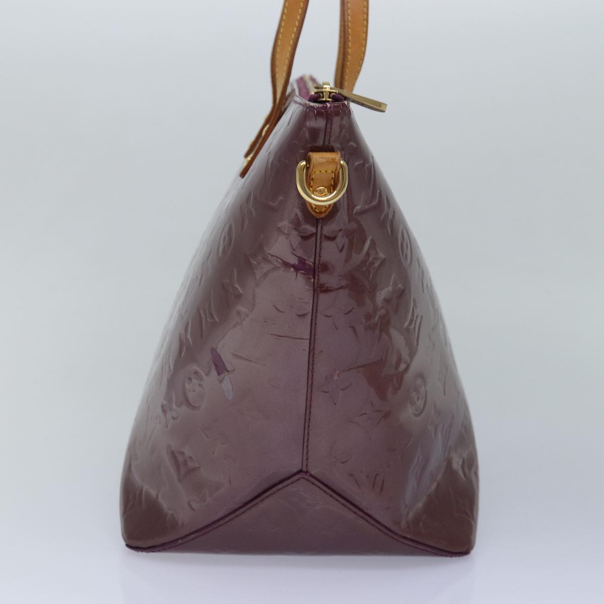 LOUIS VUITTON Monogram Vernis Bellevue GM Tote Bag Violet M93588 LV Auth ep4830