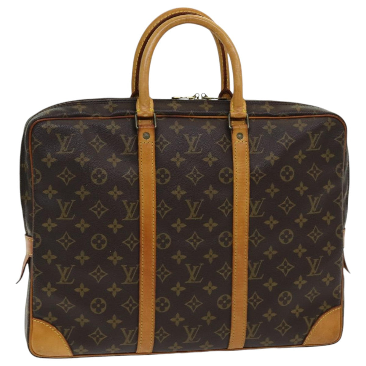 LOUIS VUITTON Monogram Porte Documents Voyage Business Bag LV Auth ep5176