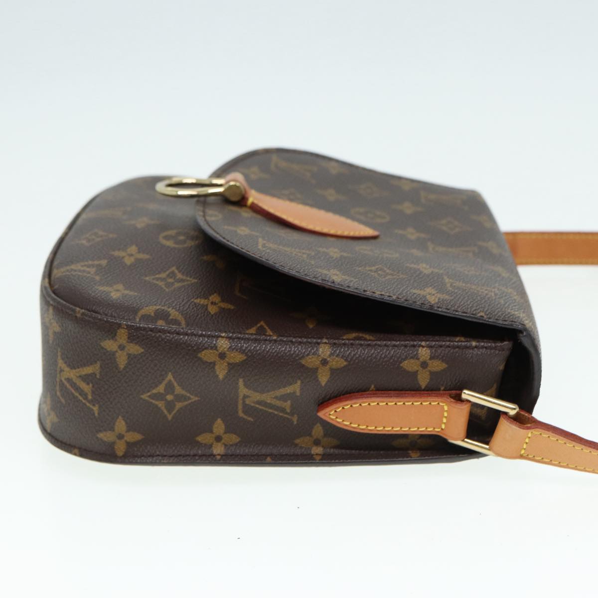 LOUIS VUITTON Monogram Saint Cloud GM Shoulder Bag LV Auth ep5215