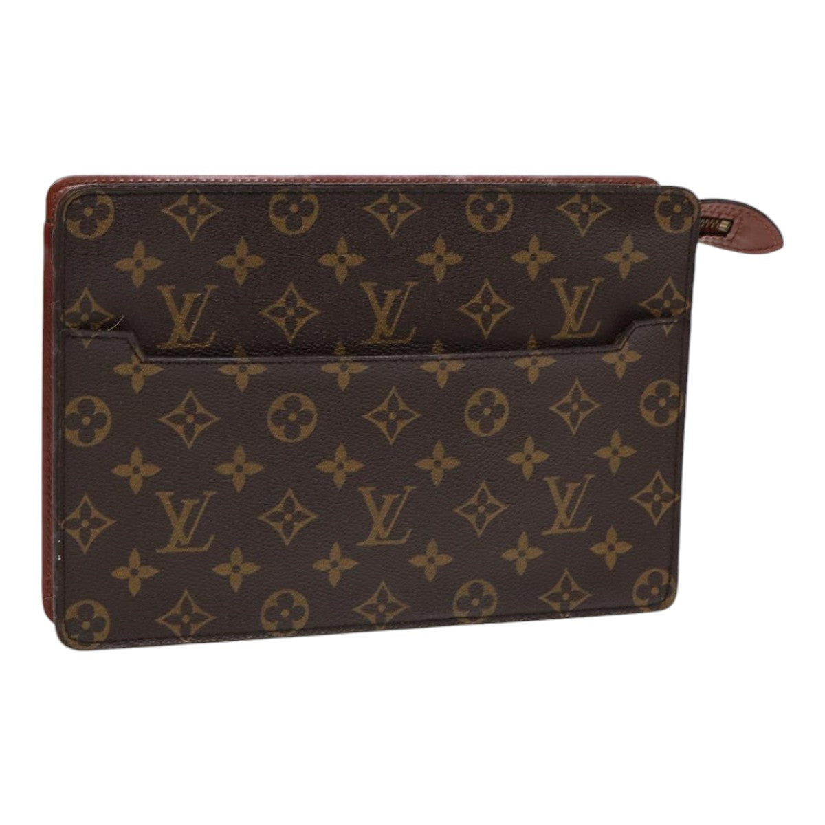 LOUIS VUITTON Monogram Pochette Homme Clutch Bag LV Auth ep5250