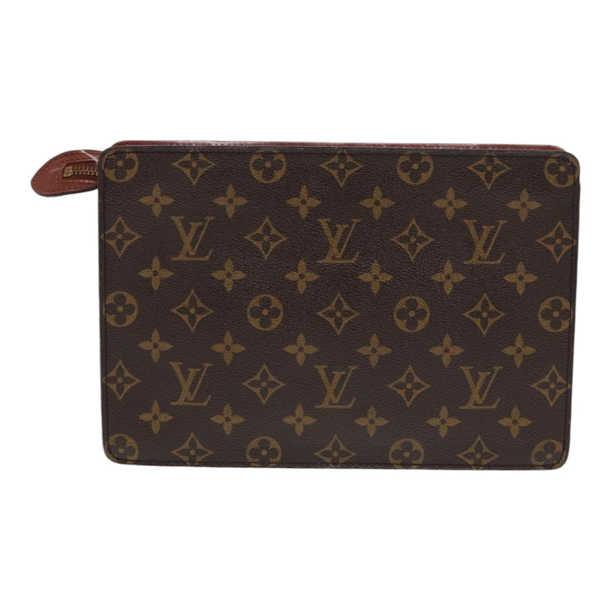 LOUIS VUITTON Monogram Pochette Homme Clutch Bag LV Auth ep5250