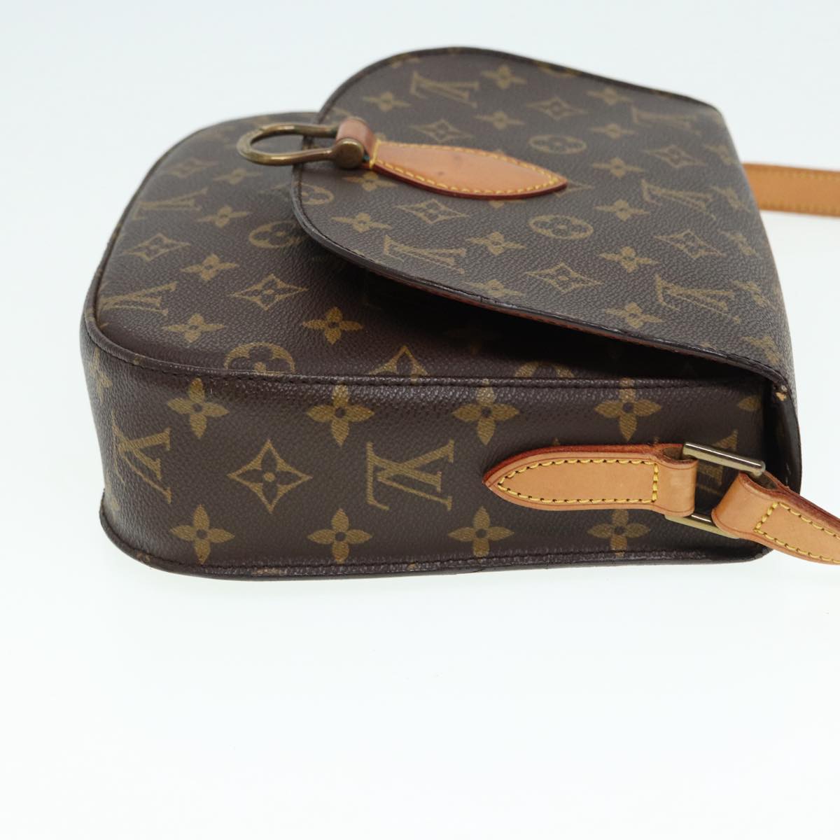 LOUIS VUITTON Monogram Saint Cloud GM Shoulder Bag LV Auth ep5259