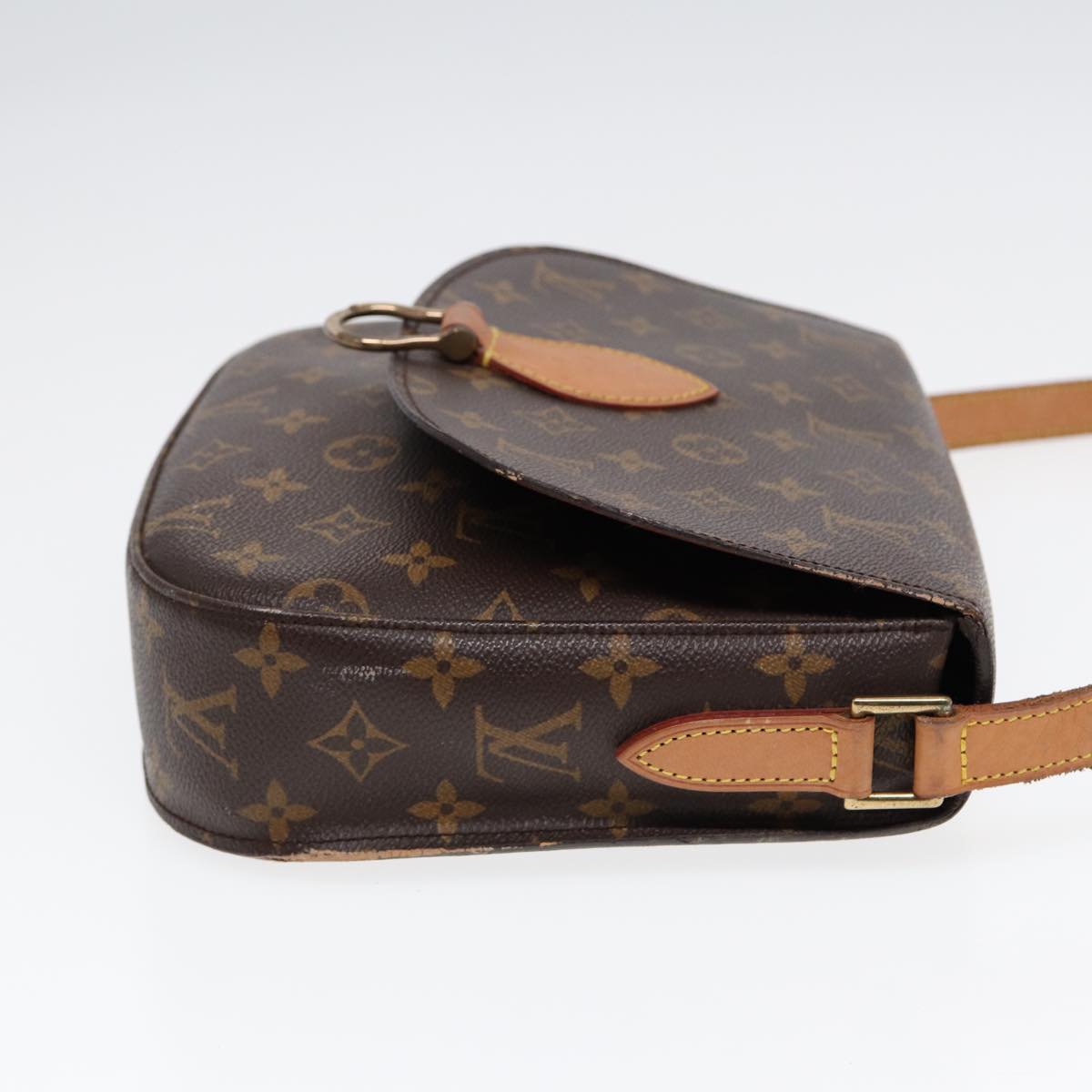LOUIS VUITTON Monogram Saint Cloud GM Shoulder Bag LV Auth ep5260