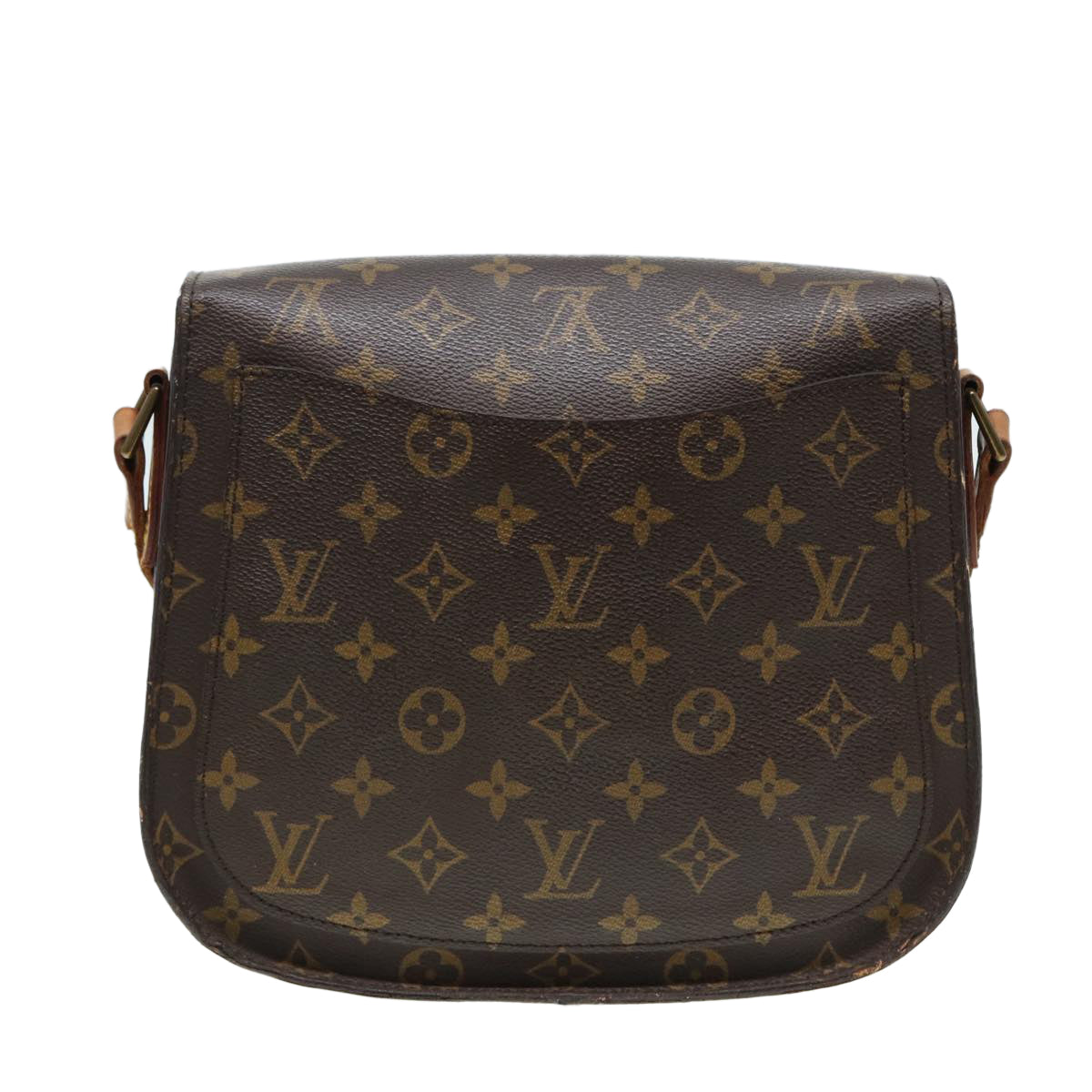 LOUIS VUITTON Monogram Saint Cloud GM Shoulder Bag LV Auth ep5269