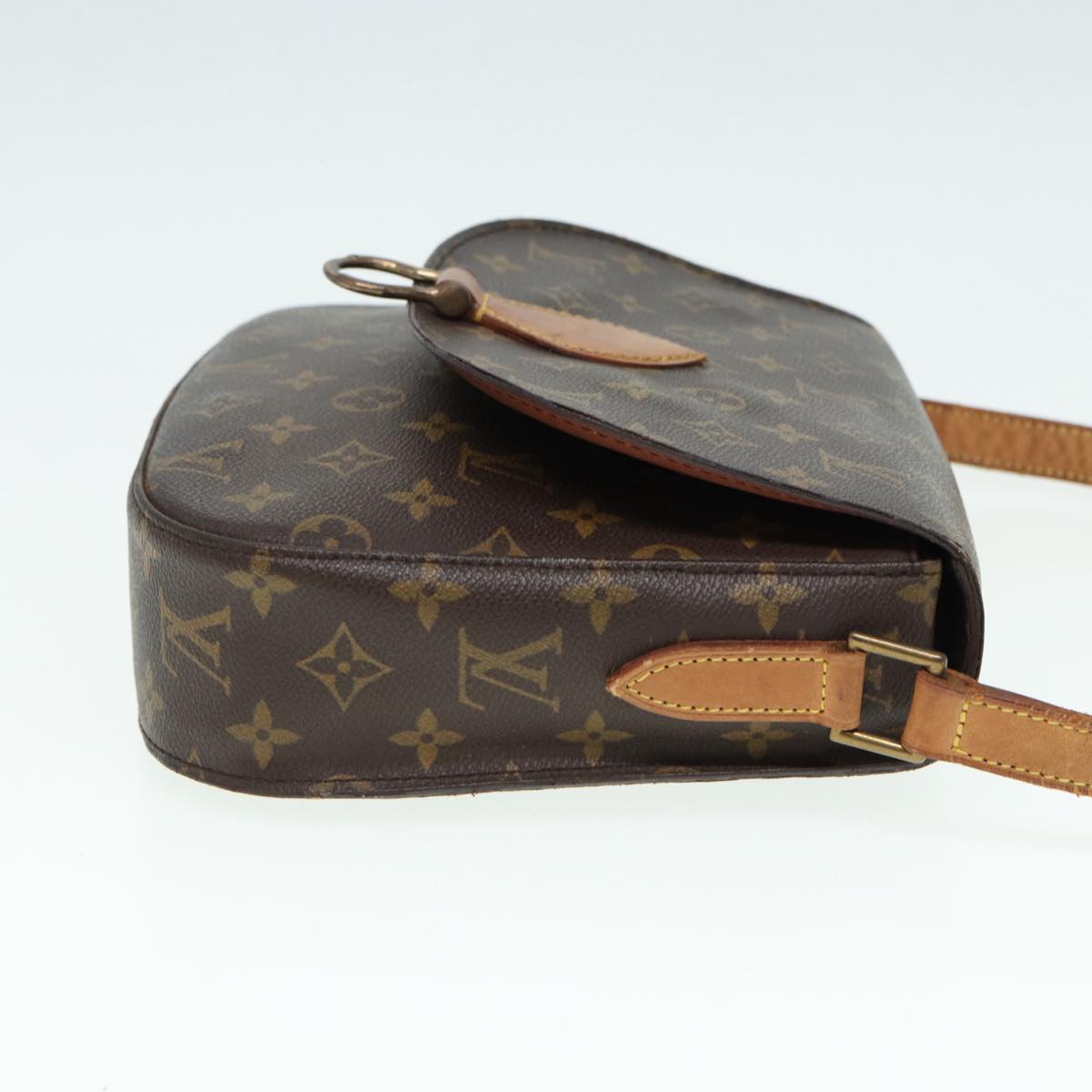 LOUIS VUITTON Monogram Saint Cloud GM Shoulder Bag LV Auth ep5269
