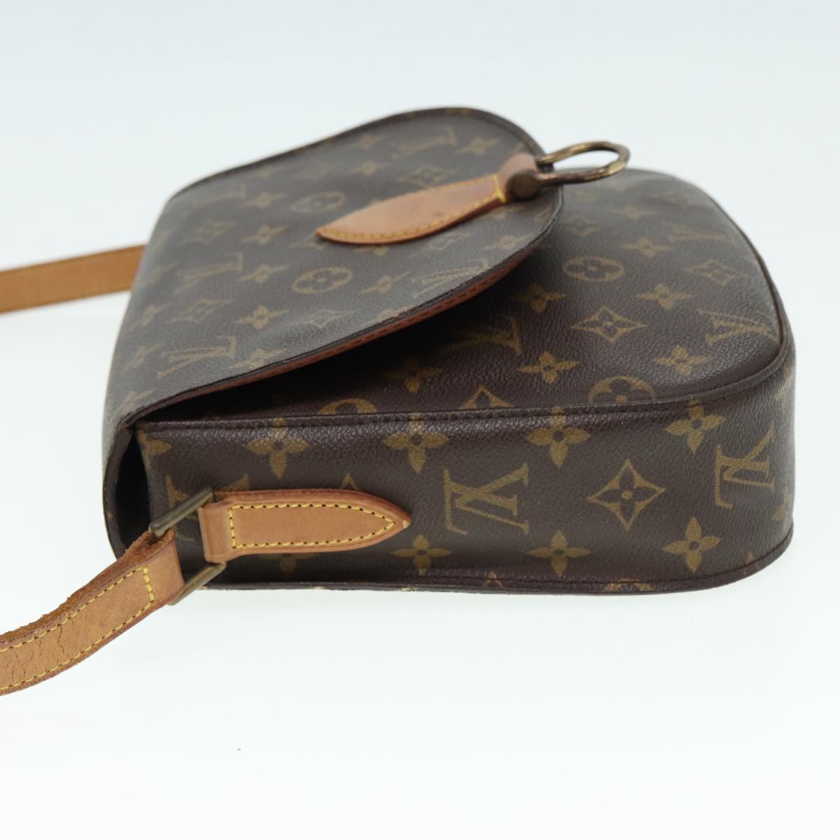 LOUIS VUITTON Monogram Saint Cloud GM Shoulder Bag LV Auth ep5269
