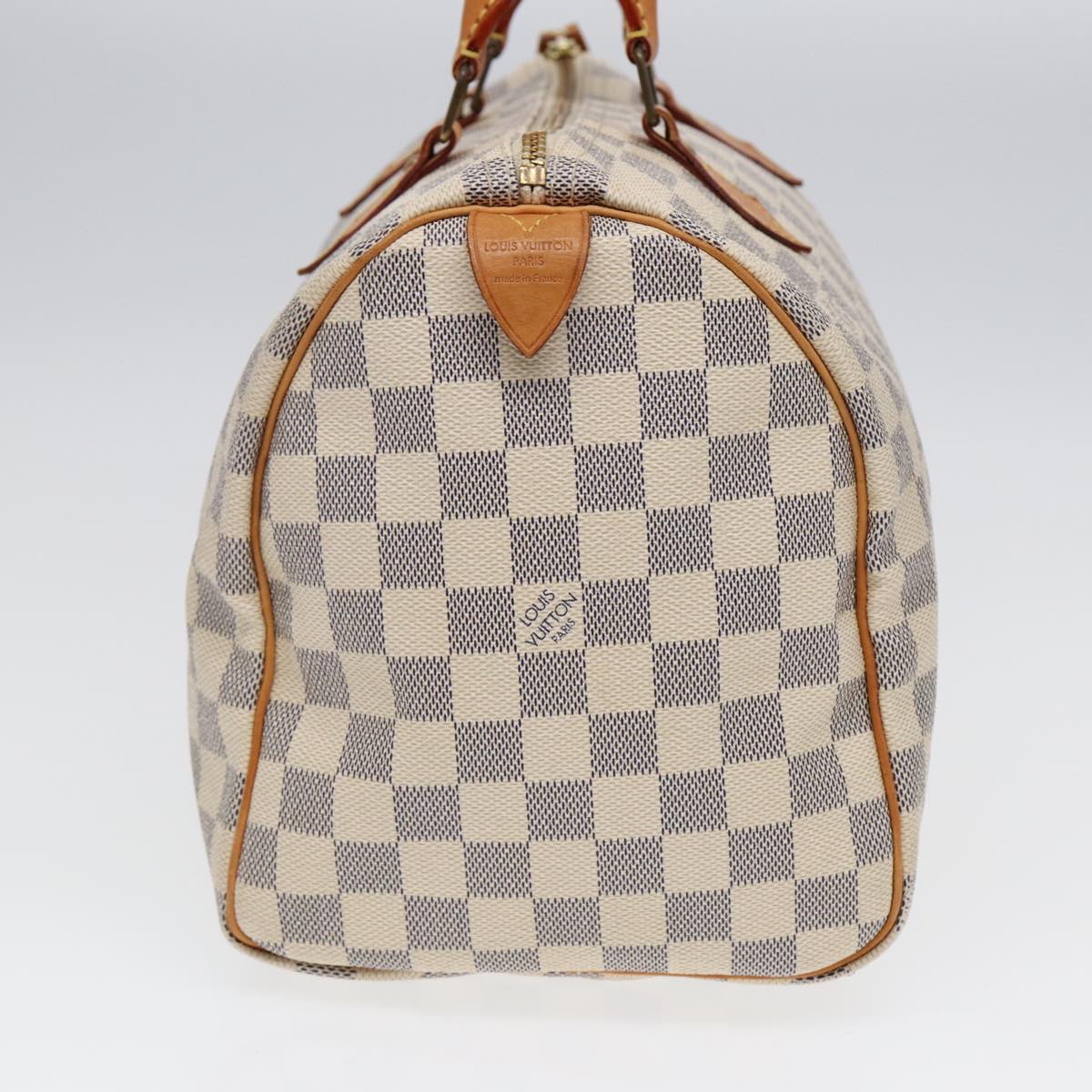 LOUIS VUITTON Damier Azur Hand Bag LV Auth ep5280