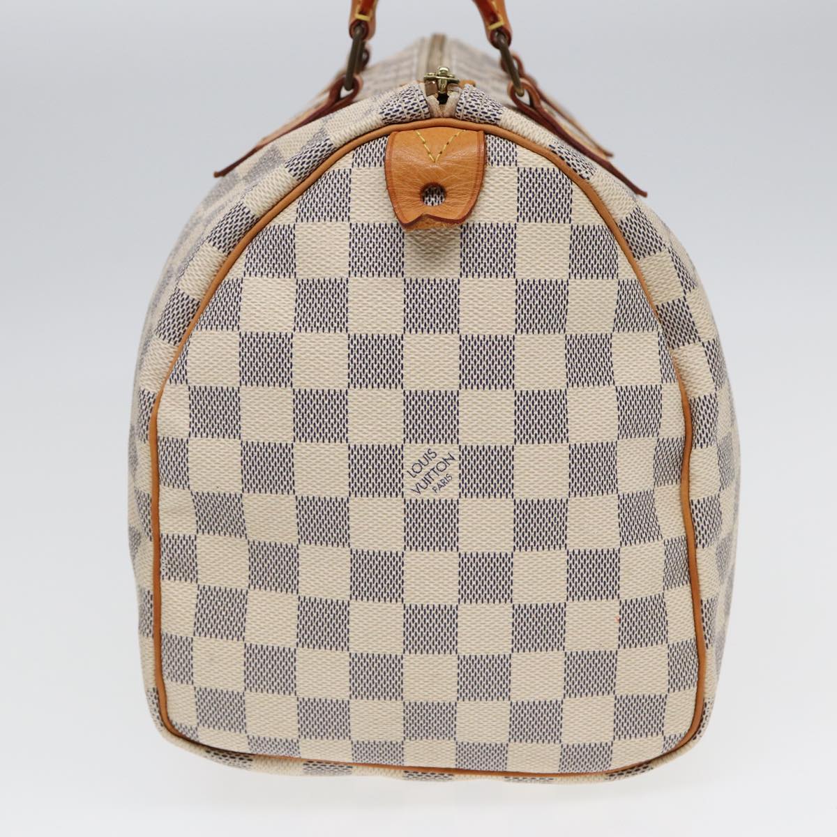 LOUIS VUITTON Damier Azur Hand Bag LV Auth ep5280