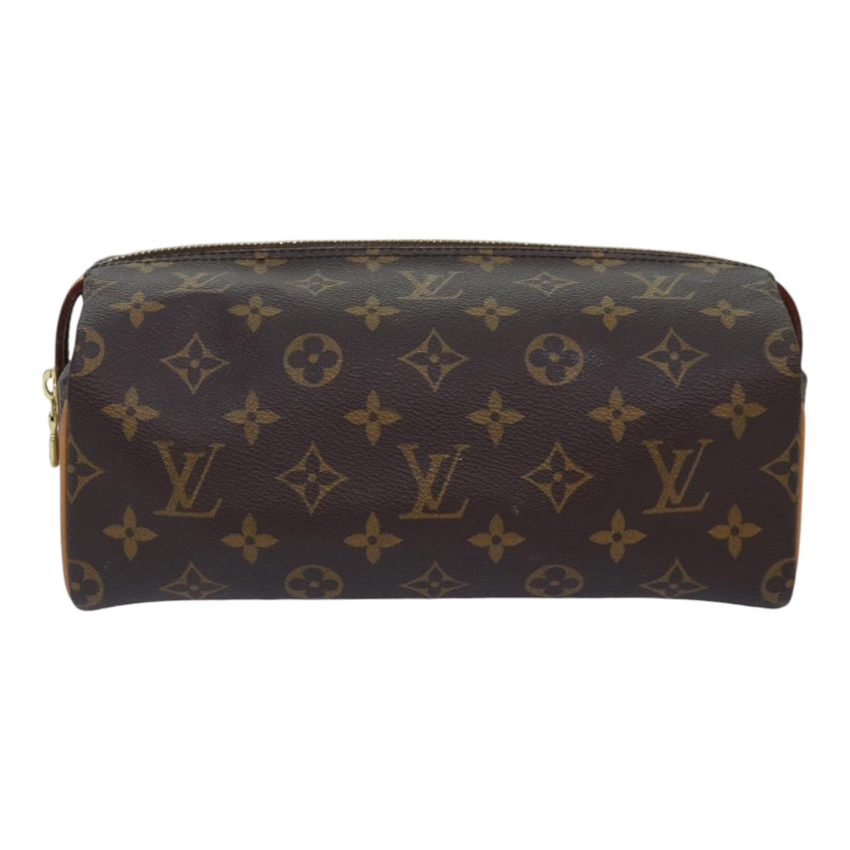 LOUIS VUITTON Monogram Trousse Patte Pression Cosmetic Pouch Auth ep5282