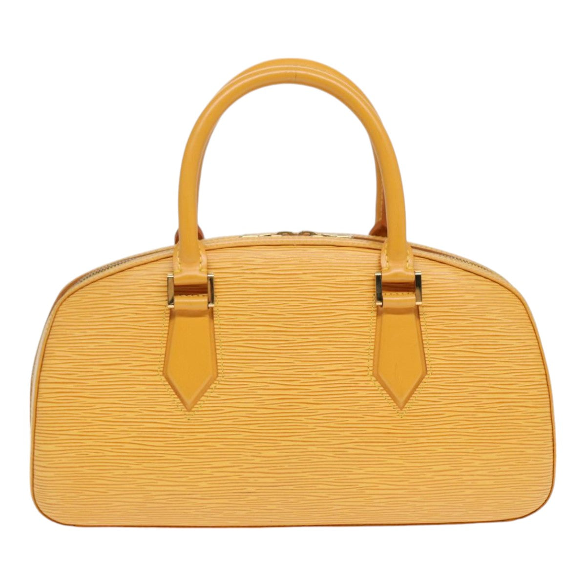 LOUIS VUITTON Epi jasmine Hand Bag Tassili Yellow LV Auth ep5435