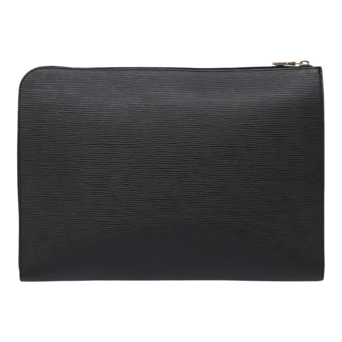 LOUIS VUITTON Epi Pochette Jules Clutch Bag Black M64153 LV Auth ep5546