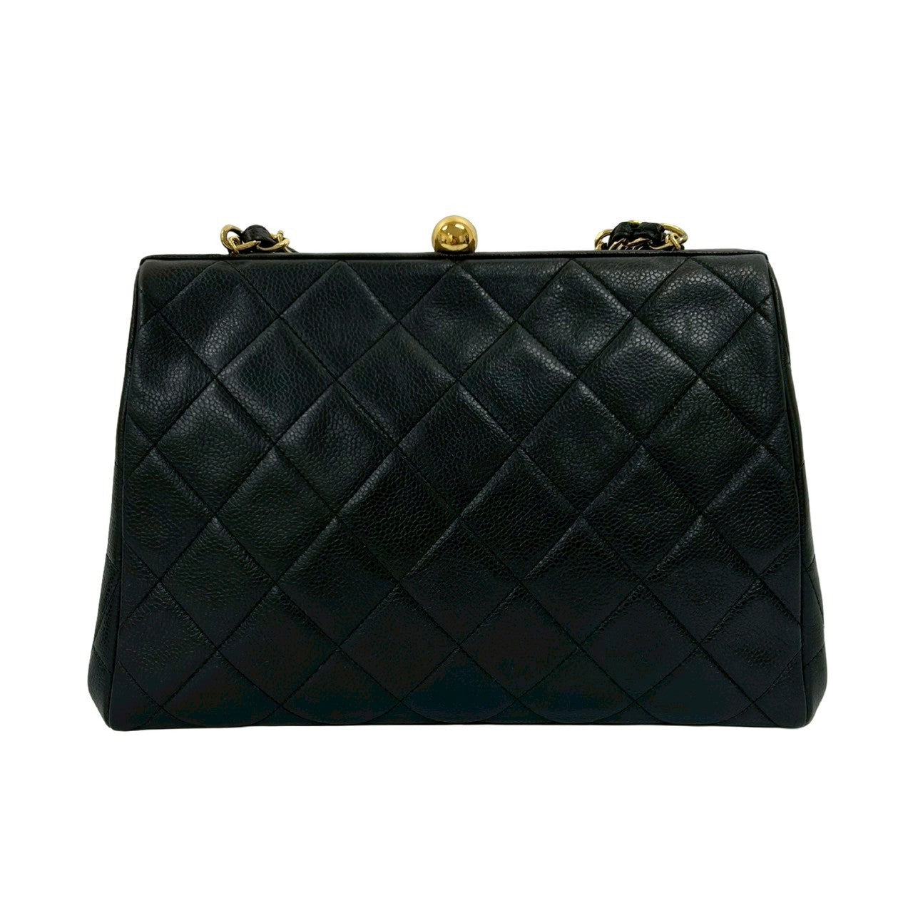Chanel MatelassÃ© Matte Caviar Skin Shoulder Bag