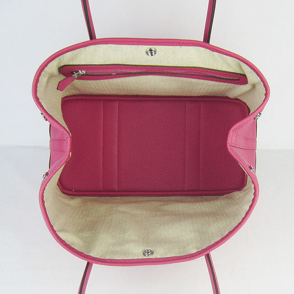 Luxury Hermes Garden Party Handbag Peach
