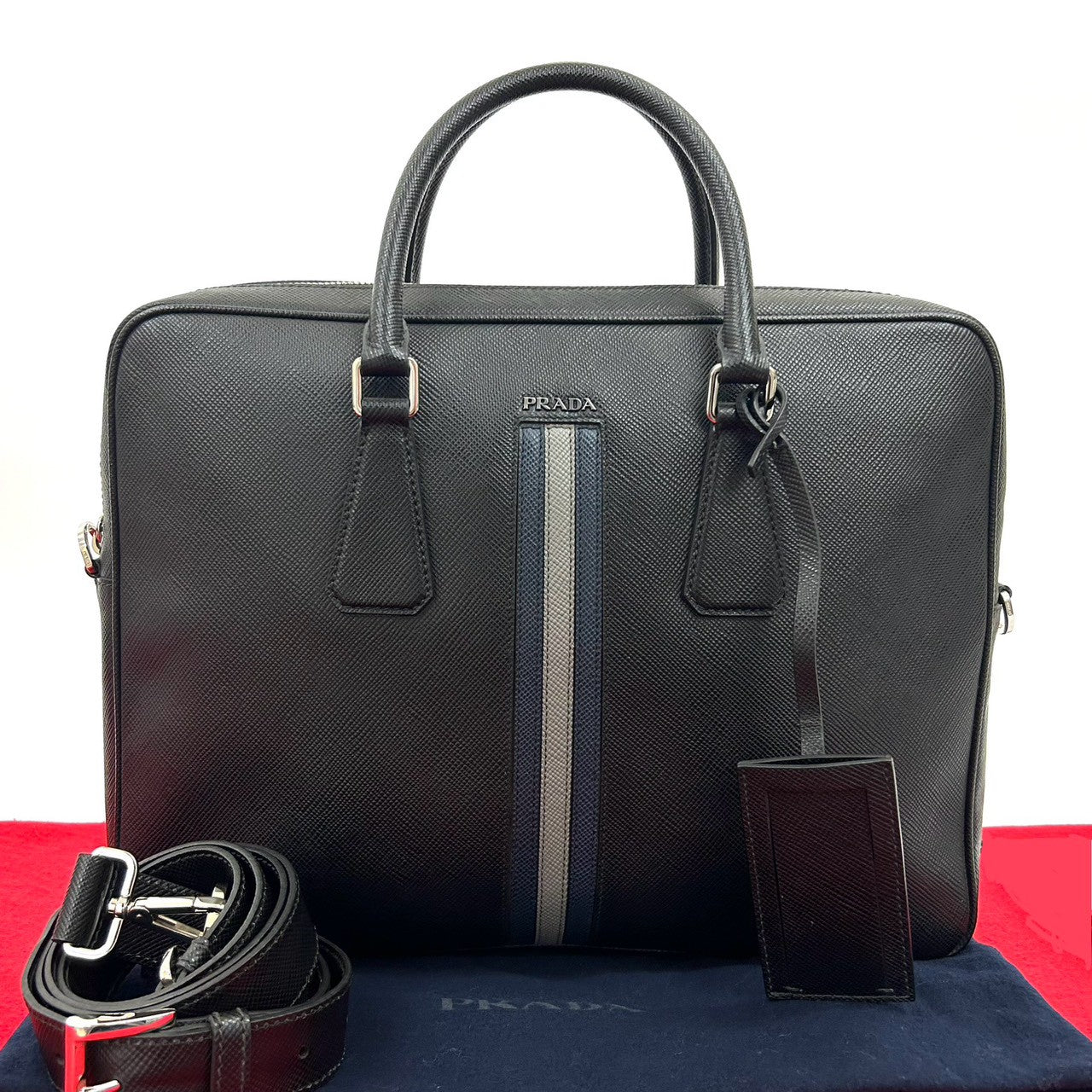 Prada Saffiano 2way Handbag