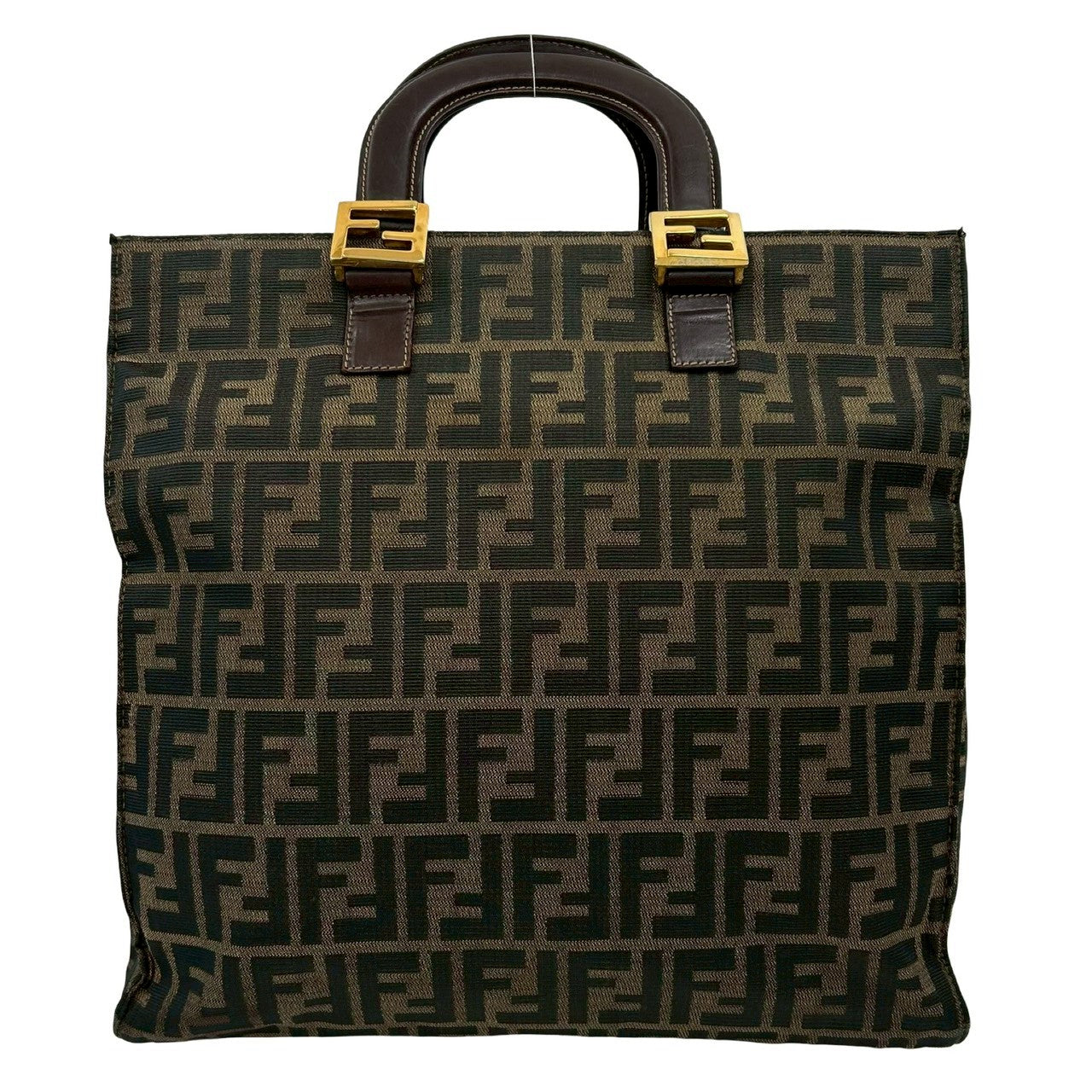 Fendi Peekaboo Essentially Leather Handbag