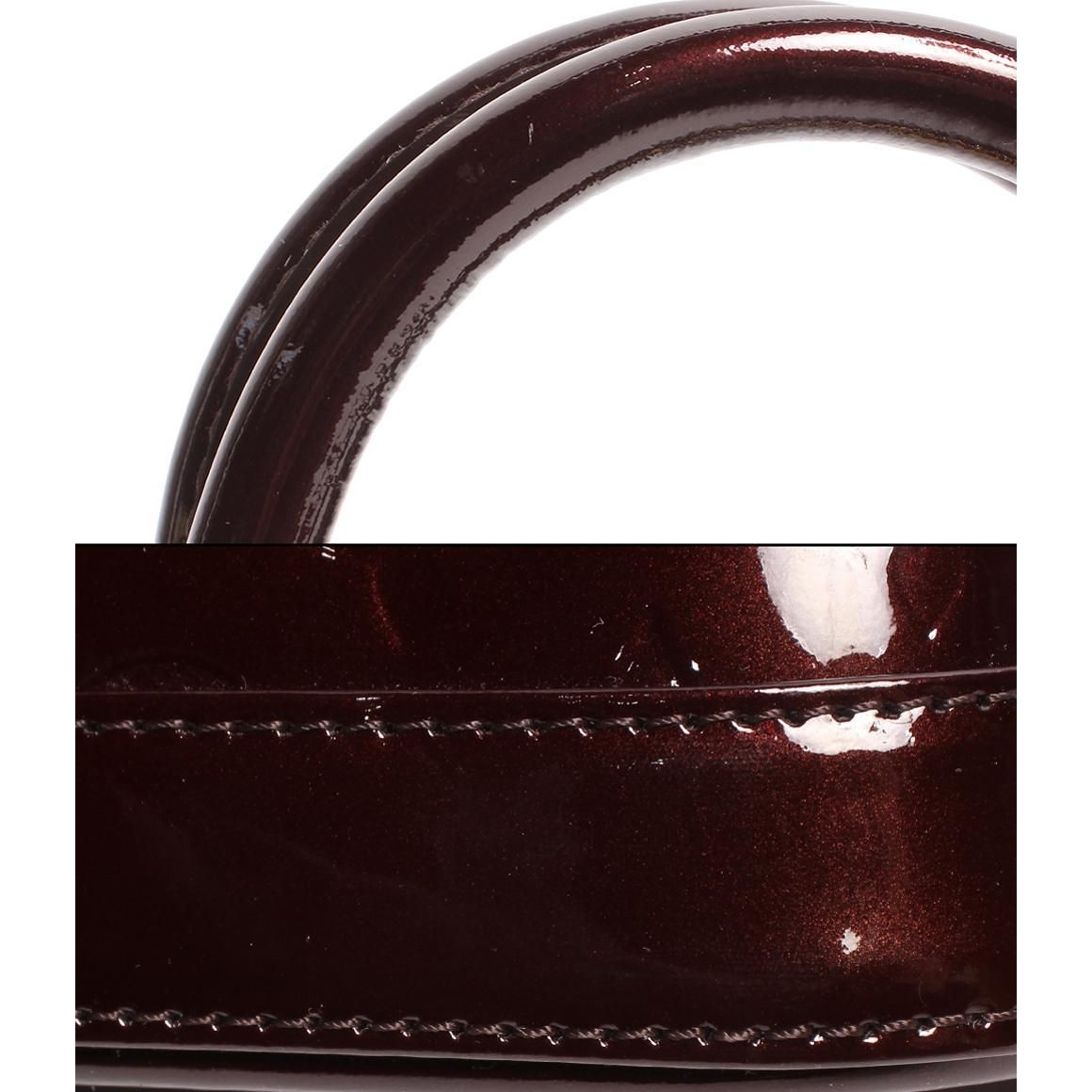 Louis Vuitton Monogram Vernis Alma BB - Brown Handle Bags, Handbags IT0O2FNV2L6W