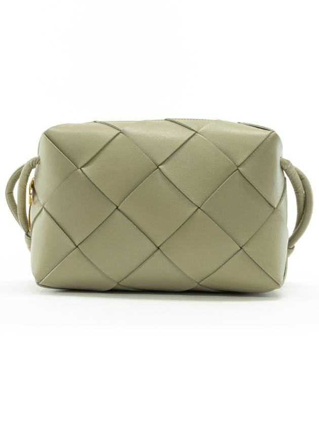 Luxury Bottega Veneta Cassette Intrecciato Small Cross Bag Travertine