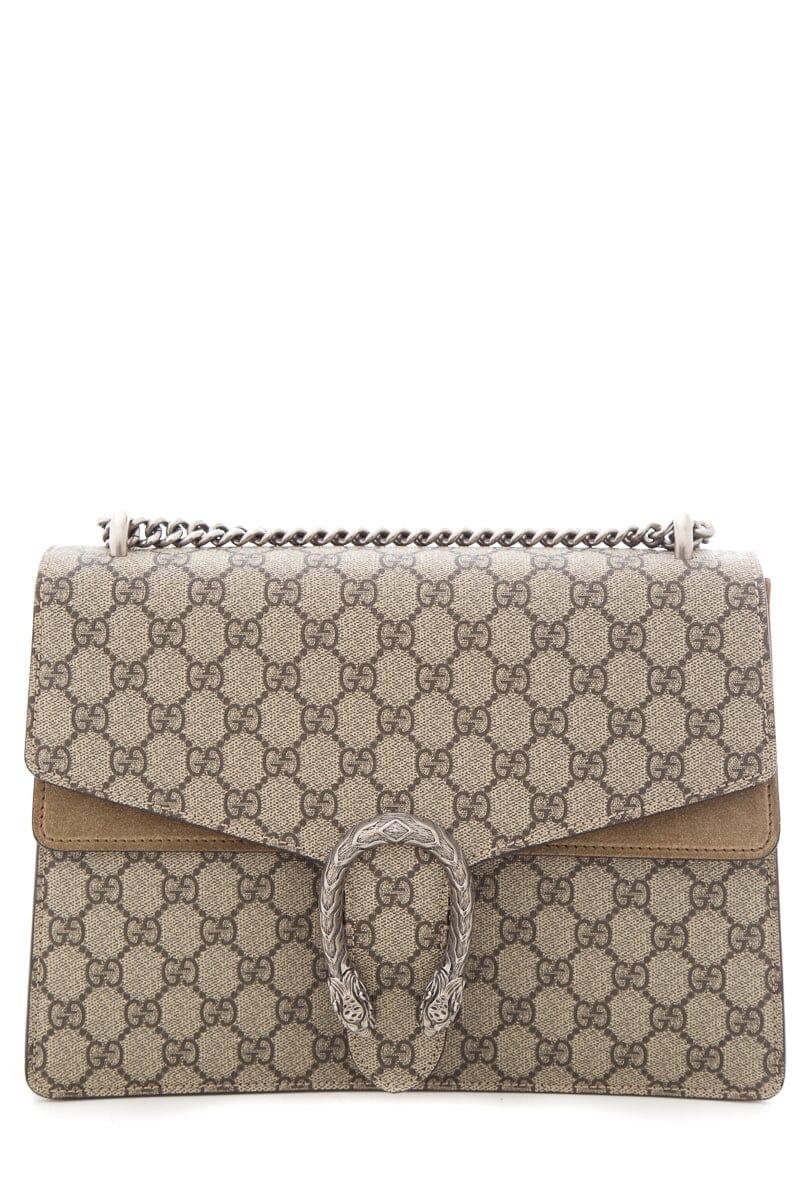 Gucci Dionysus Beige Monogram Handbag