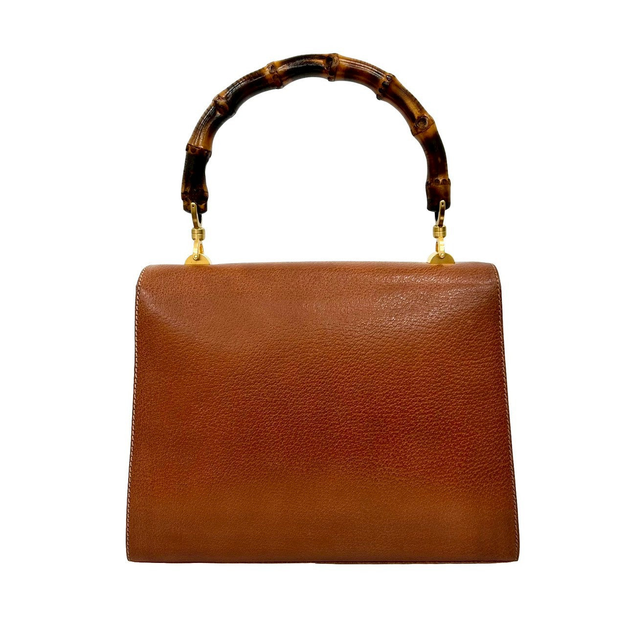Gucci Bamboo Leather Handbag