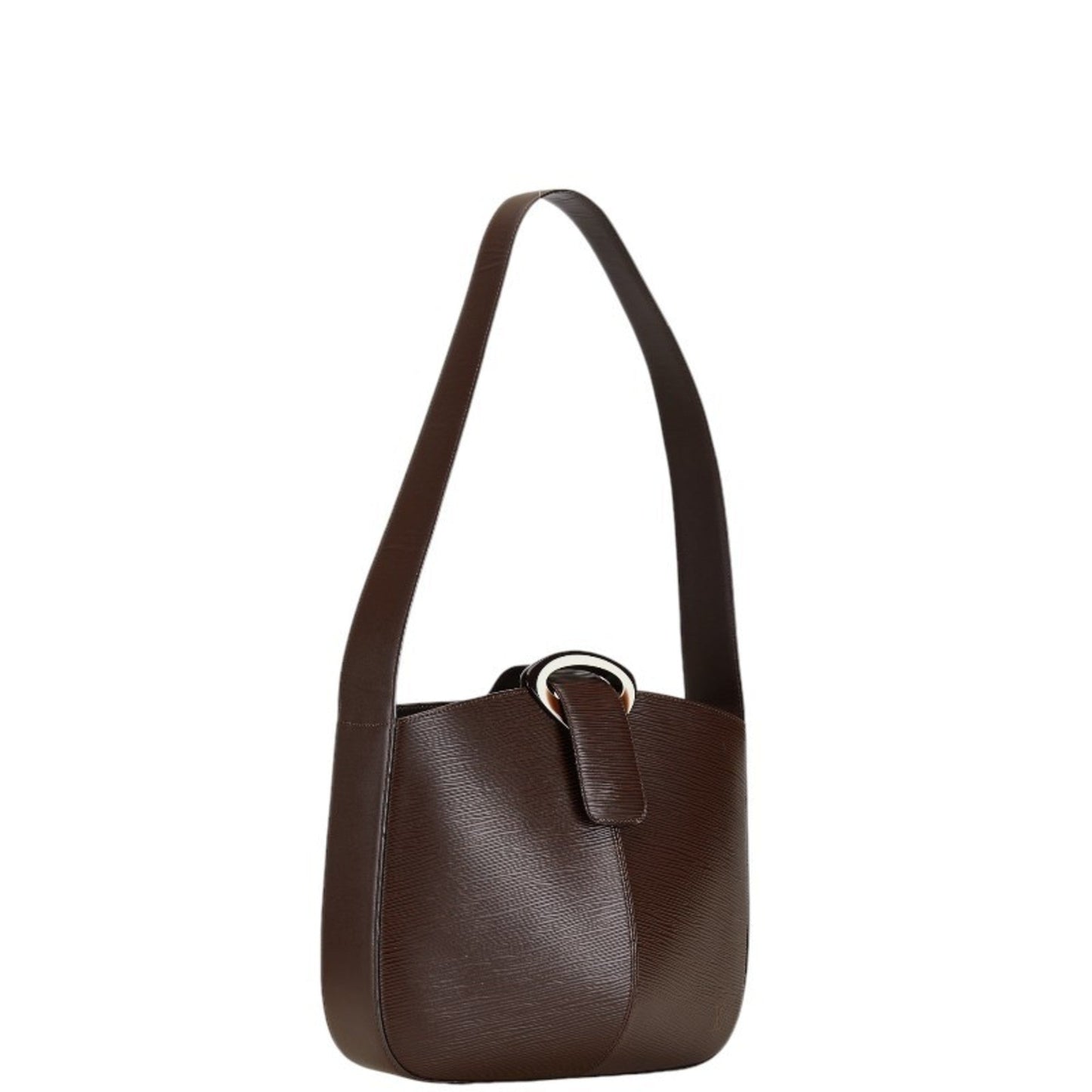 Louis Vuitton Moka Leather Shoulder Bag