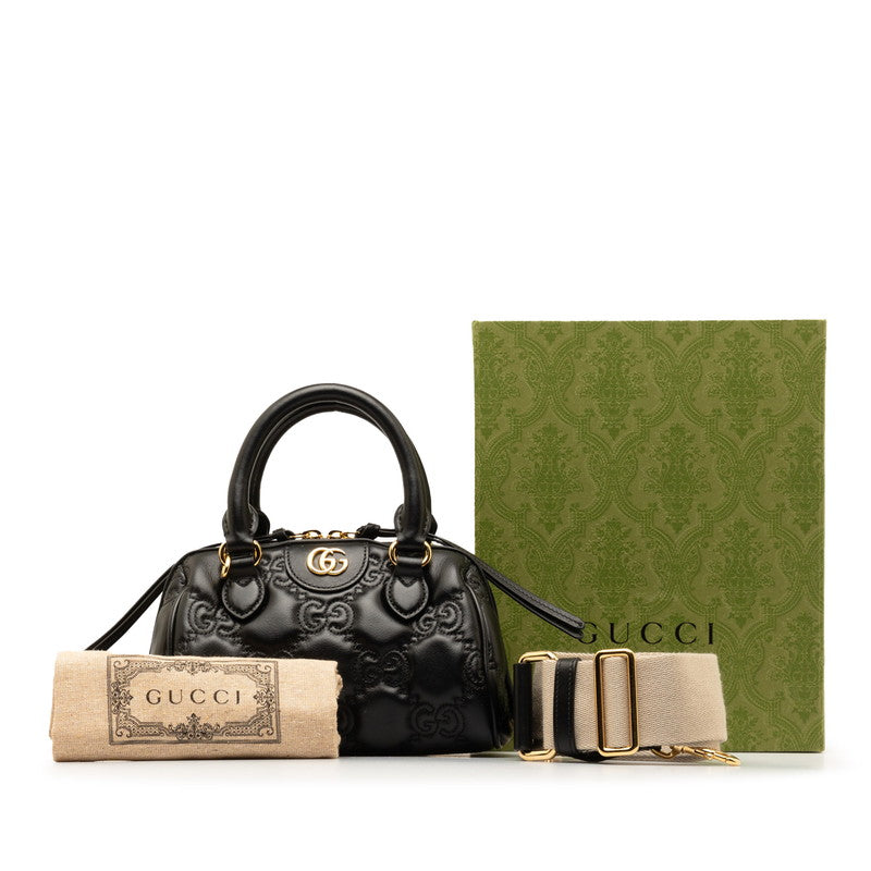 Gucci GG Marmont Matelass Leather 2way Bag