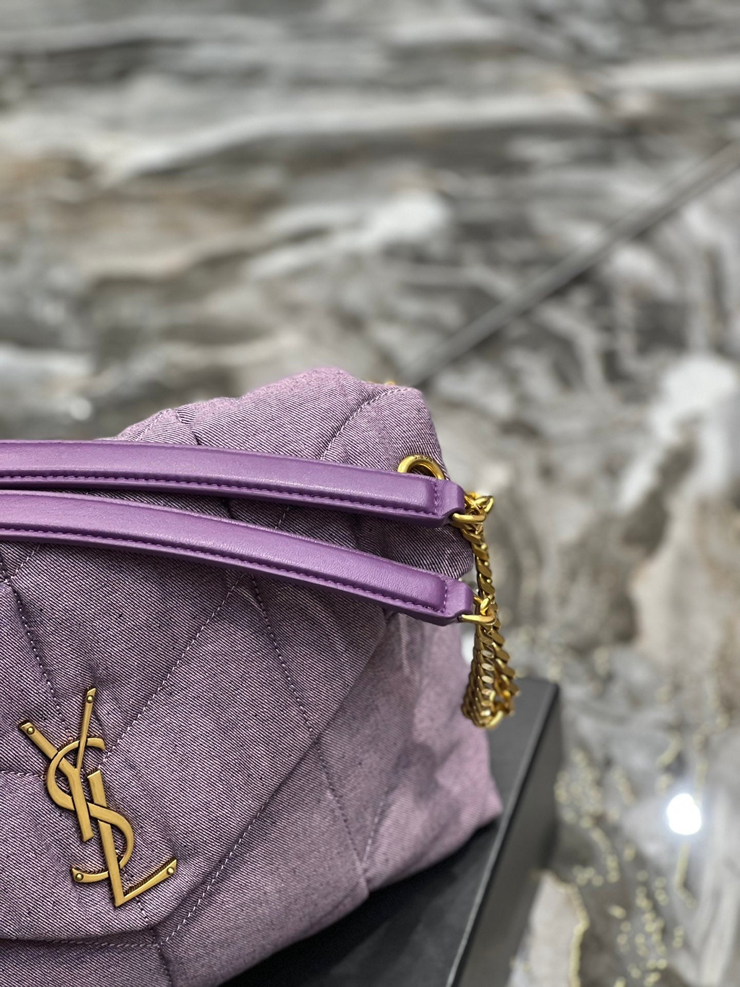 Yves Saint Laurent Puffer Medium Chain Bag