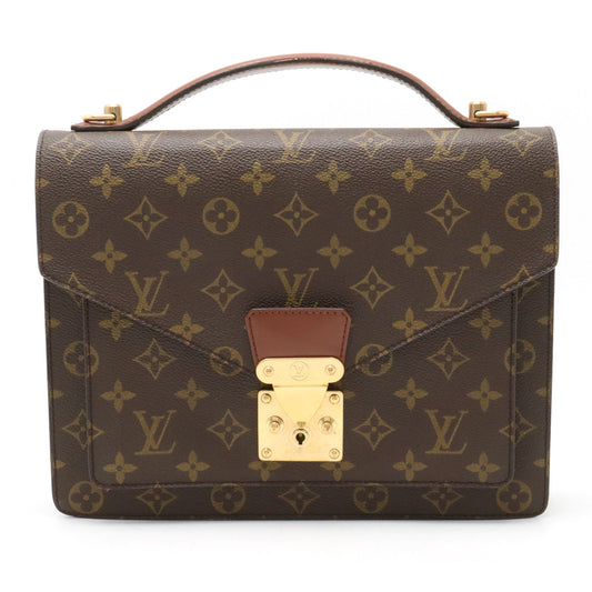 Louis Vuitton Monograms Montserrat 28 bags Business Handbags M51185