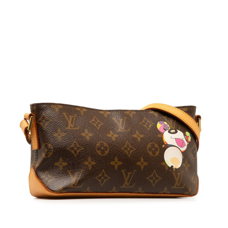 Louis Vuitton Monogram Panda Panda Vill Lounge Collaboration Shoulder Bag M51241 Brown PVC Leather Louis Vuitton Boutique