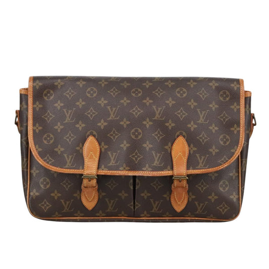 Louis Vuitton Gibecière  Canvas Shoulder Bag
