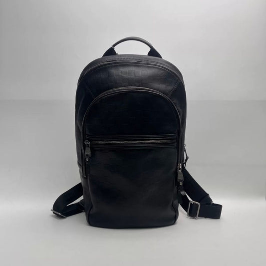 Louis Vuitton (LV) backpack 24x47cm black 22528