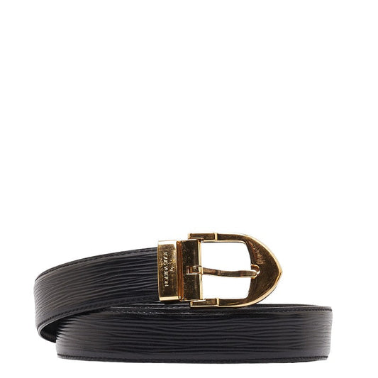 Louis Vuitton Epi Sanctuary Classic Belt Size 110/40 M6832 Noir Black Leather Louis Vuitton