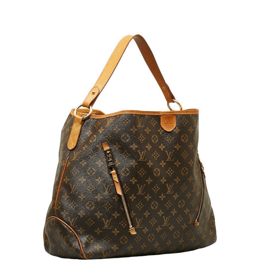 Louis Vuitton Monograms M40354 Brown PVC Leather Lady Louis Vuitton