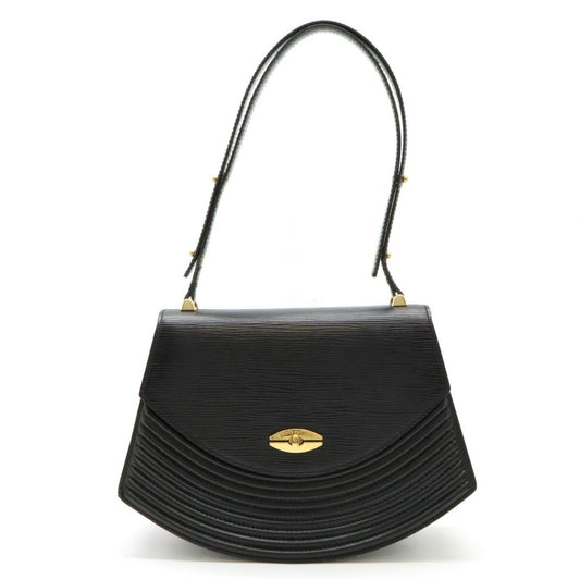 Louis Vuitton Epi Noir Epi Leather Handbag Shoulder Bag