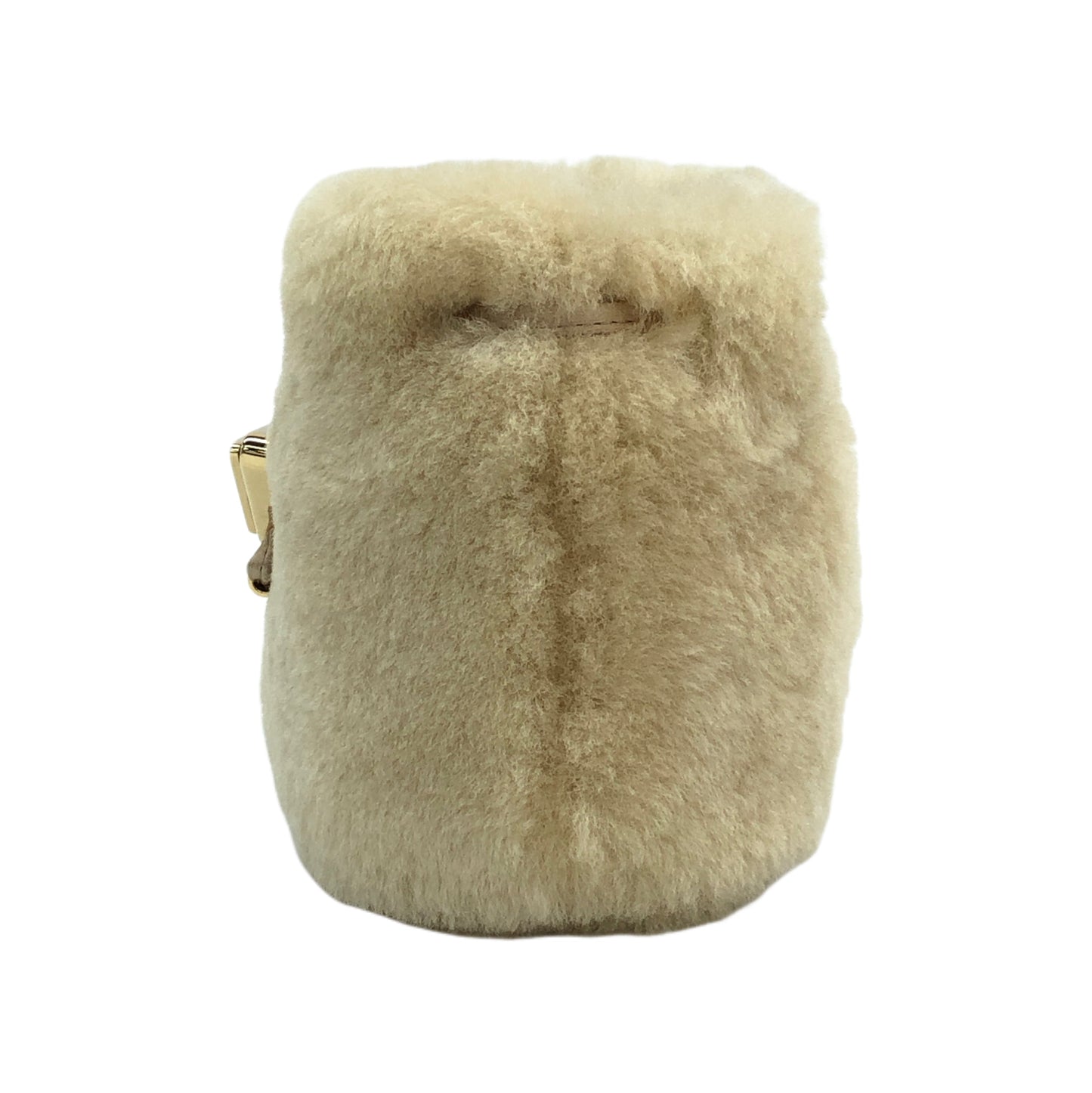 Prada Shearling Bucket Bag