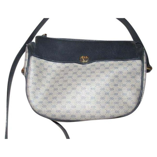 Gucci Leather Canvas Crossbody